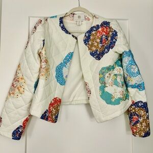 House of Harlow - quilted cropped jacket